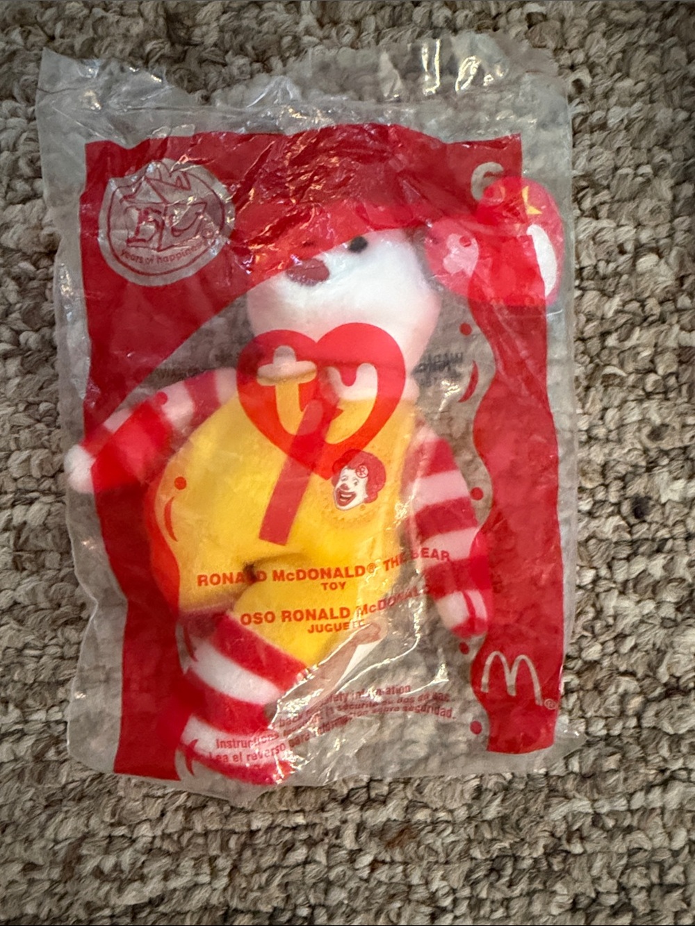 NWT - 2004 McDonald’s Happy Meal Ty Teenie Beanie Baby Bears | Five Bears